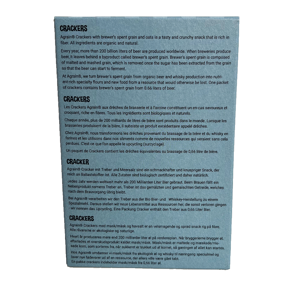 Cracker mit Meersalz – 160 g