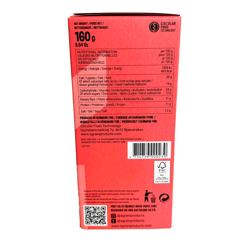 Cracker mit Hafer – 160 g