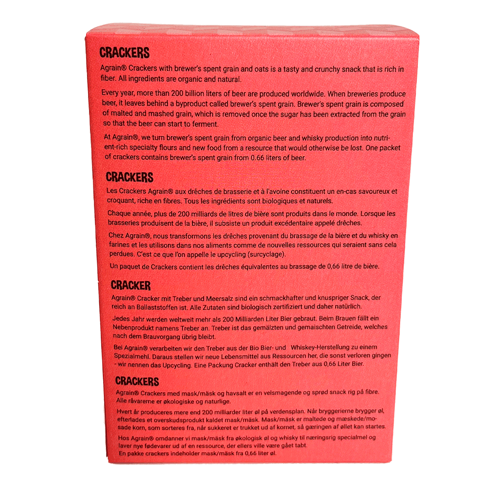 Cracker mit Hafer – 160 g
